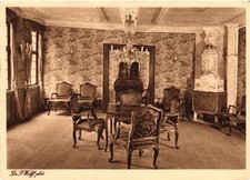 VTG Postcard Goethe House Frankfurt am Main Germany Interior Staatszimmer Room. picture