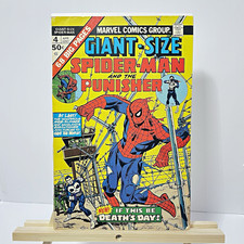 Marvel Giant-Size Spider-Man #4 1974 Spider-Man Punisher If This Be Death's Day picture
