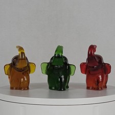 Vtg Kanawha Hand Crafted Glass 4