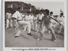 1973 Bruce Lee Enter The Dragon HOLLYWOOD LEGEND KUNG-FU VINTAGE Photo C37 picture