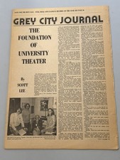 Vintage GREY CITY JOURNAL University of Chicago Maroons Newspaper 1973 Personals picture