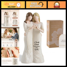 Hand-Painted Best Friend Figurine - Unique Friendship Gift for Women, Collectibl picture