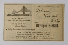 1959 Delaware Memorial Bridge Advertisement picture