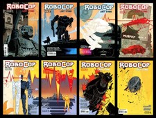 RoboCop Last Stand Comic Set 1-2-3-4-5-6-7-8 Lot Boom 2013 Alex Murphy ED-209 picture