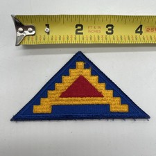 U.S. Military 7th Army Patch Insignia Cut Edge Color 7 Steps βAβ Pyramid picture