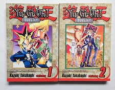 Yu-Gi-Oh Duelist Manga Vol 1-2 Set - English - Shonen Jump - 1st Printing 2005 picture