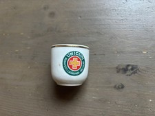 Vintage Hollóháza Unicum Porcelain Shot Glass Hungary 1980s picture