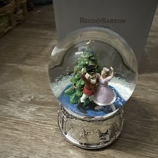 Reed & Barton Nutcracker Suite Musical Snow Globe Christmas Holiday -NEW IN BOX picture