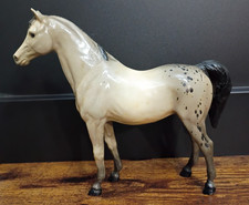 Vintage 1967-1970 Breyer #38 Speck Family Arabian Mare Grey Appaloosa picture