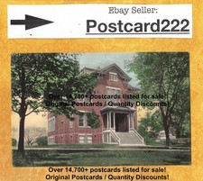 NY Greenport Long Island 1909 antique postcard High School Building New York picture