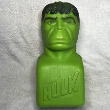 Vintage 1978 Marvel Comics The Incredible Hulk Blowmold 15” Coin Bank RARE picture