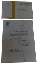 1946 Veterans Administration Letter Washington DC - General Omar Bradley Signed picture