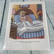 2002 Sexy Adult Cartoon Counselor Vtg Print Ad/Poster Pinup Art Magazine Page picture