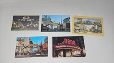 Reno Nevada The Biggest Little City Sign Vintage Postcard Lof of 40 Cards New picture