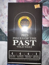 2025 HOT  Pieces of the Past Wild West Edition Hobby Box New Relic Cards picture