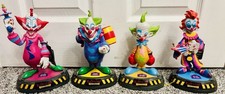 Killer Klowns From Outer Space Statue Figurine Set of 4 Spirit Halloween picture