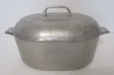 Vintage Wagner Ware Sidney Magnalite Dutch Oven 4265P w/ Lid 8 qt picture