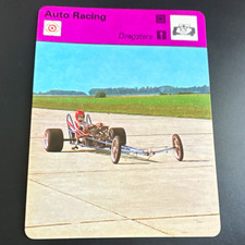 Edito-Service S.A. 1979 Auto Racing Dragsters Non-Sport Trading Card English picture