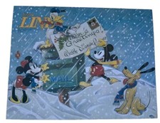 VTG Disney Line cast Member Disneyland Christmas publication Dec 1991 Paper picture