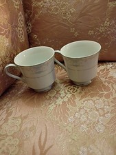 Heirloom by Fashion Royale Fine China M-5915 Footed Teacups (Set of 2) picture