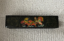 Vintage Russian Palekh Lacquer Box – 