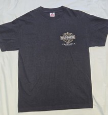 Vintage 90s Harley Davidson Tijuana Mexico T Shirt Large AAA Alstyle Bald Eagle picture
