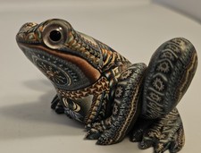 Vintage Jon Stuart Anderson Fimo Clay Creations FROG Large picture