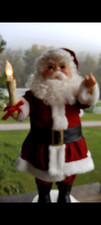 Vtg RENNOC Animations SANTA CLAUS Motion Lighted Candle ⭐ 25 inch Tall picture