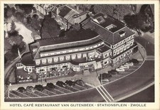Zwolle, NETHERLANDS - Hotel Café Restaurant Van Gijtenbeek - Stationsplein picture