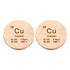 2Pcs Copper Disc 0.8