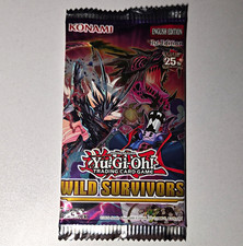 Konami Yu-Gi-Oh Wild Survivors 1st Ed. 25th Anniversary Booster Pack Sealed picture