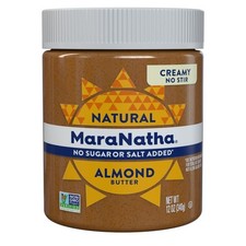 MaraNatha Natural No Sugar No Salt Crunchy Almond Butter, 12 oz picture