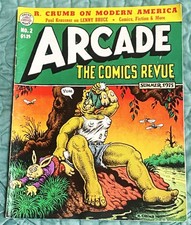 Paul Krassner R Crumb, others / ARCADE THE COMICS REVUE VOL 1 NO 2 1975 picture
