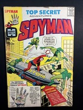 Spyman #1 1966 Jim Steranko's 1st Professional Work 1st Spyman Good/VG *A10 picture