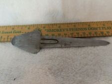 Chicago Worlds Fair 1933 Brass Letter Opener-Book Mark-Chemical Elements  picture
