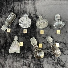 Vintage Glass Bottle Stopper Decanter Topper Replacement Clear Crystal U Choose picture