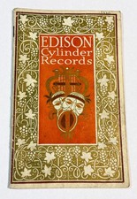 1913 Edison Cylinder Records Catalog Blue Amberol American Selections Form 2370 picture