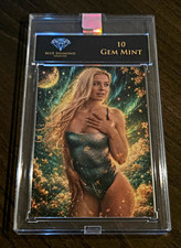 Pure Money Customs Blue Diamond Promise Non-Sport Card Blue Diamond Grading 10 picture