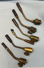Vintage Blow Torch Heads Lot of 6 Mixed Otto Bernz Bernz-O-Matic & Unmarked picture