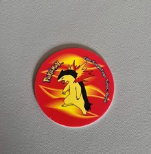 Vintage 2001 Pokémon Tazo 3 - Typhlosion No. 190 picture