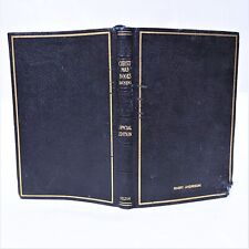 1950 Lumber Supply Co Customer Special Edition Charles Dickens Leather Book VTG picture