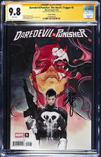 Daredevil/Punisher: The Devil's Trigger #5 Variant CGC 9.8 SS Peach Momoko picture