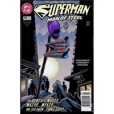 DC Comics Superman The Man of Steel #75 The Death of Mxyzptlk Newsstand picture