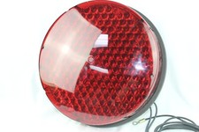 NIB GE 93142419 Railroad Crossing Light Flashing Red 12 Inch LED picture