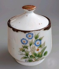 Vintage 70's Otagiri Japan Speckled Stoneware Ginger Jar 4