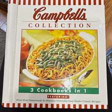 Campbell's Collection 3-in-1 Spiral-Bound Cookbook: Homemade/Easy Meals/Classic picture