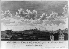 Newport Rhode Island 1778 Siege of Rhode Island General John Sullivan Troops picture