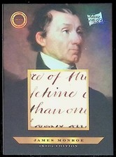 President James Monroe * 2024 POTP 1800s Ed * Jumbo Written Relic *Card #120 picture