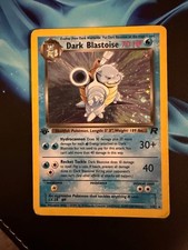Dark Blastoise 3/82 Holo Team Rocket 1st Edition WOTC Pokémon Card picture