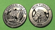 Cumberland Gap National Historical Park Iron Furnace Token picture